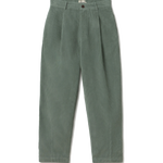 Pantalón TWOTHIRDS Haruku Corduroy Washed Green - vista frontal