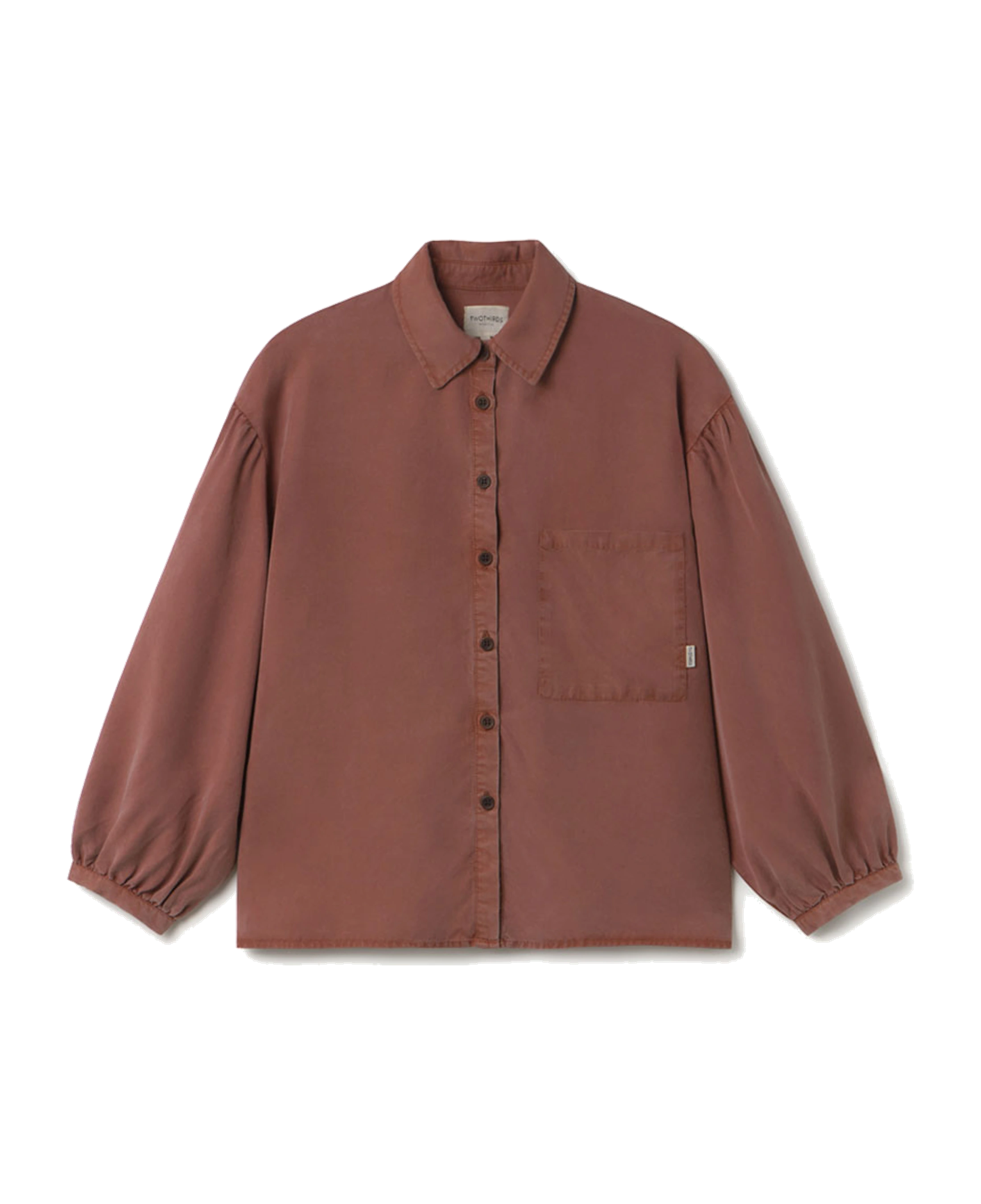 Camisa TWOTHIRDS Recco Wine - vista frontal