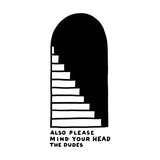 Camiseta THE DUDES Mind Your Mind Off White