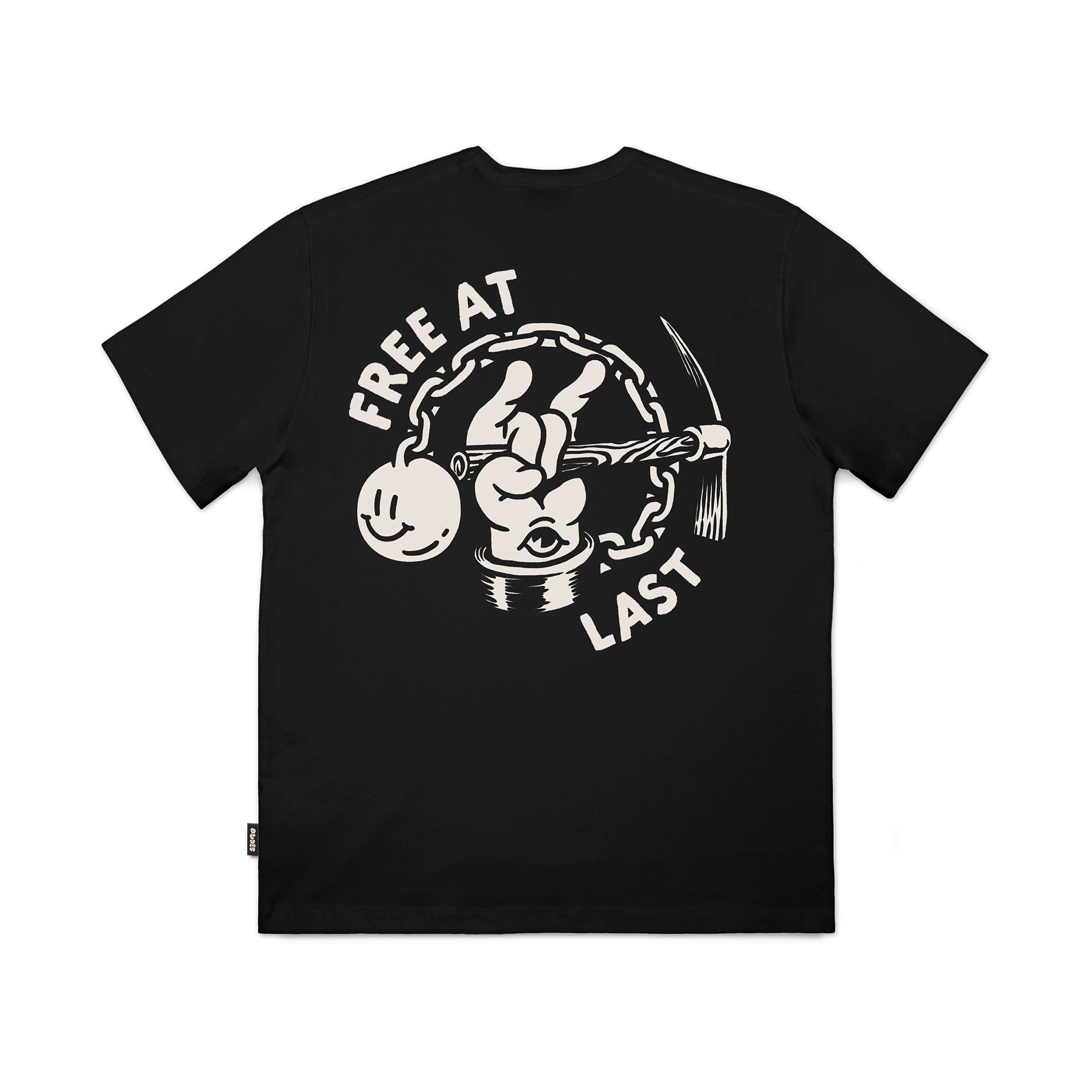 Camiseta THE DUDES Free At Last Black