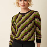 Top KING LOUIE Agnes Razzle Posey Green