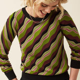 Top KING LOUIE Agnes Razzle Posey Green