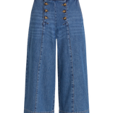 Pantalón KING LOUIE Melody Culotte Stone Denim
