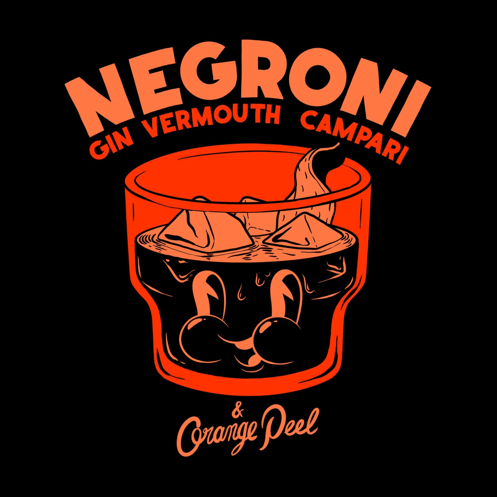 Camiseta THE DUDES Negroni Black