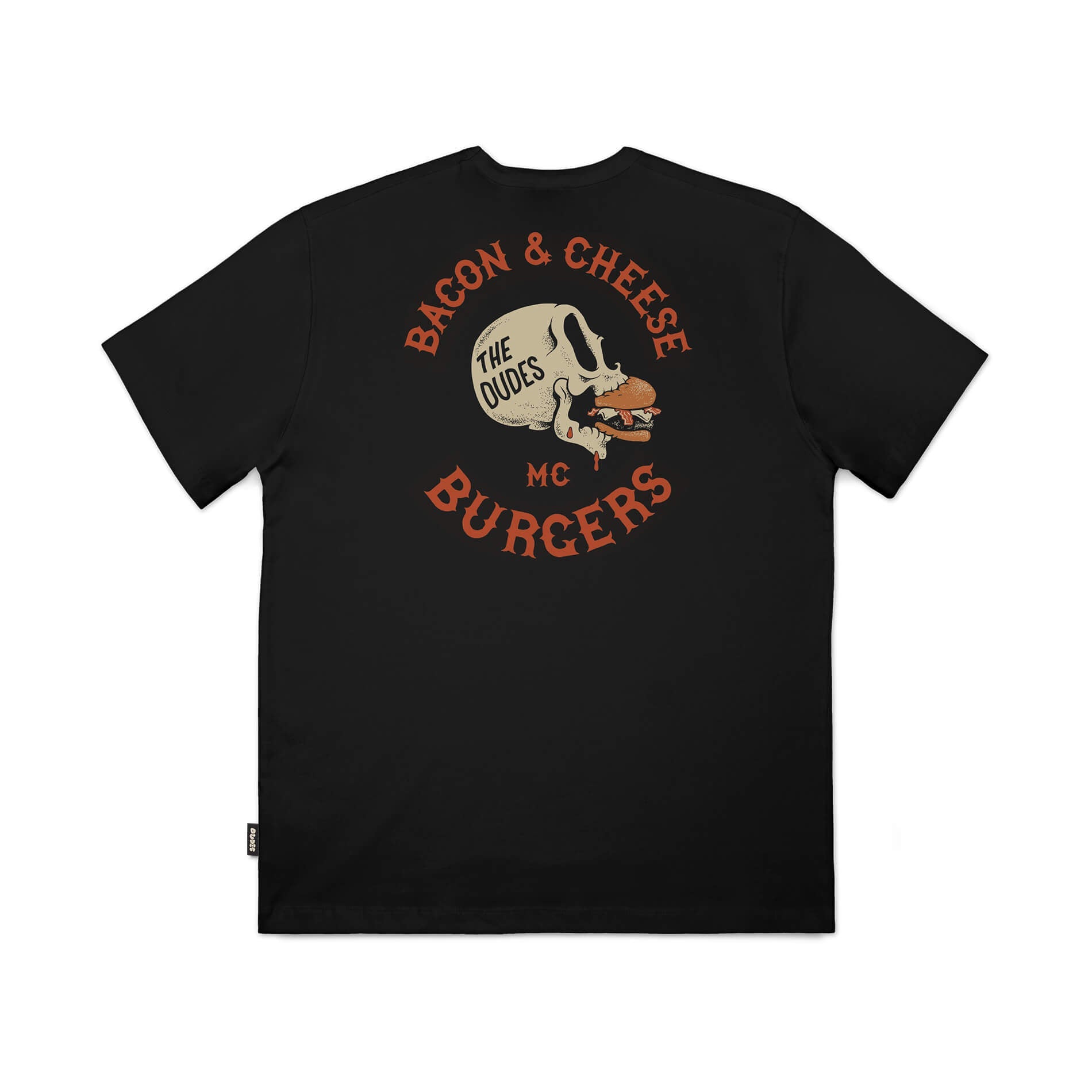 Camiseta THE DUDES Bacon & Cheese Black