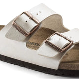BIRKENSTOCK Arizona Birko-Flor Graceful Pearl White Sandalen