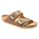 Birkenstock Arizona Big Buckle Oiled Leather Cognac
