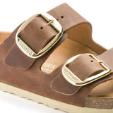 Birkenstock Arizona Big Buckle Oiled Leather Cognac
