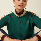 Chaqueta KING LOUIE Lila Coljack Botanical Green