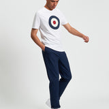 Camiseta BEN SHERMAN Signature Target Blanca