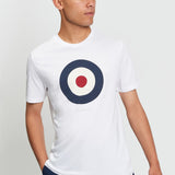 Camiseta BEN SHERMAN Signature Target Blanca