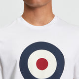 Camiseta BEN SHERMAN Signature Target Blanca