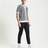 BEN SHERMAN – Hemd „Tile Resort“ in Elfenbein 