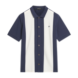 Camisa BEN SHERMAN Mod Piqué Dark Navy