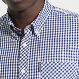 Camisa BEN SHERMAN Signature Gingham Dark Blue