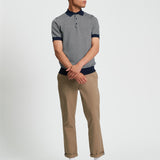 Polo BEN SHERMAN Bicolor Dark Navy