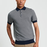 Polo BEN SHERMAN Bicolor Dark Navy