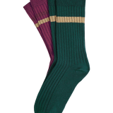 Pack de 2 Calcetines KING LOUIE Paz Pine Green