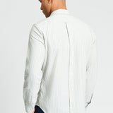Camisa BEN SHERMAN Oxford Stripe Sage