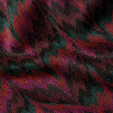 Chaqueta KING LOUIE Bessie Estelle Zigzag Bordeaux Red