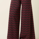 Pantalones KING LOUIE Border Palazzo Estelle Zigzag