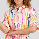 DEDICATED Alsvik Summer Abstract Shirt