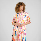 DEDICATED Alsvik Summer Abstract Shirt