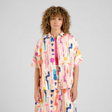 DEDICATED Alsvik Summer Abstract Shirt