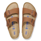 Sandalias BIRKENSTOCK Arizona Plantilla blanda Birko-Flor Ginger Brown