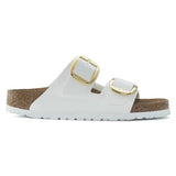 Birkenstock Big Buckle Birko-Flor esmaltado Patent White