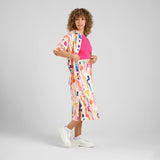 DEDICATED Klippan Summer Abstract Skirt