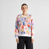 DEDICATED Ystad Fantasy Flowers Sweatshirt