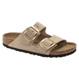 Birkenstock Arizona Big Buckle Nubuc Leder Sandcastle