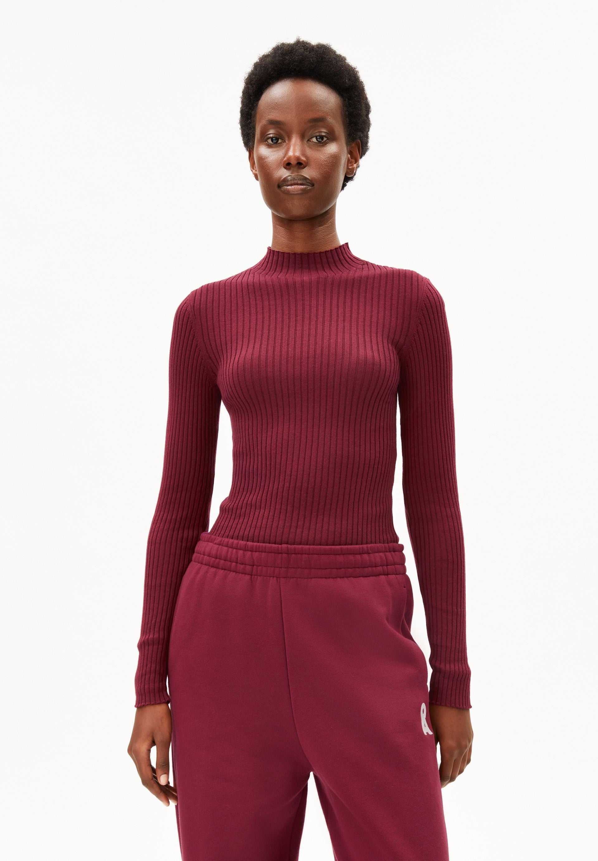 Jersey ARMEDANGELS Alaania Knit Velvet Red