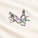 Camiseta DEDICATED Stockholm Cheers Off-White