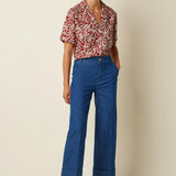 Blusa KING LOUIE Elsie Paradis Chili Red