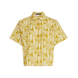 Blusa KING LOUIE Evelina Laguna Woven Spring Yellow