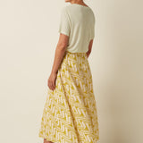 Falda KING LOUIE Judy Laguna Woven Spring Yellow