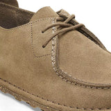 BIRKENSTOCK Utti Lace Wildleder Grau Taupe Schuhe
