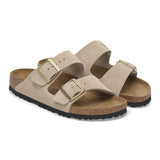 BIRKENSTOCK Arizona Wildleder Sandcastle Sandalen
