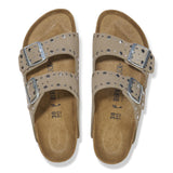 Sandalias BIRKENSTOCK Arizona Ante Rivet Taupe