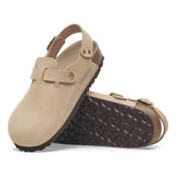 Zuecos BIRKENSTOCK Tokio Piel nubuc Sandcastle