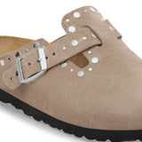 Zuecos BIRKENSTOCK Boston Rivets Ante Taupe
