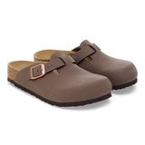 Zuecos BIRKENSTOCK Boston Kids Birko-Flor Nubuck Mocca