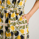 Vestido DEDICATED Orrefors Lemon Tiles
