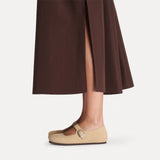 Zapatos BIRKENSTOCK Santa Clarita Piel Nubuc Sandcastle