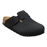 Zuecos BIRKENSTOCK Boston Wire Buckle Piel Nubuc Black