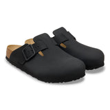 Zuecos BIRKENSTOCK Boston Wire Buckle Piel Nubuc Black