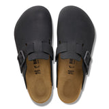 Zuecos BIRKENSTOCK Boston Wire Buckle Piel Nubuc Black