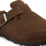 Zuecos BIRKENSTOCK Boston Ante Plantilla Blanda Carafe